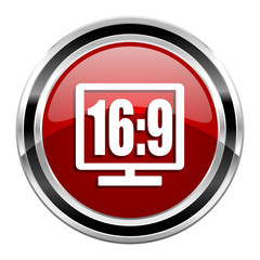 16 9 display icon