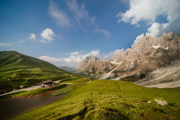 Obraz premium Baita Segantini - Pale di San Martino