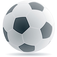 Simple vector illustration of a foot ball