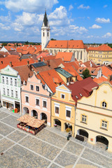 Historical city of Trebon (in German Wittingau), Czech Republic