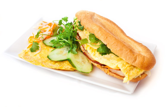 b&aacute;nh m&igrave; kanapka wietnam bagietka b&aacute;nh m&igrave; trứng