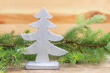Traditional christmas tree decoration