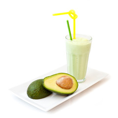 smoothie awokado zielony