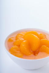 Naklejka na ściany i meble Konserwy mandarynka