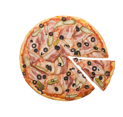 bacon pizza
