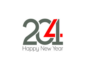 Happy new year 2014 text design.