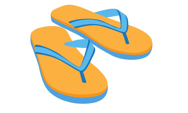 slipper vector