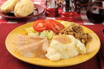 Turkey dinner