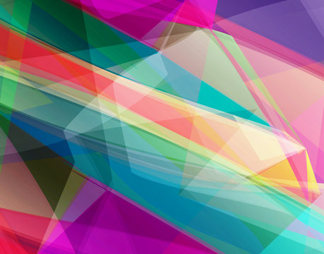 abstract futuristic transparent background