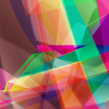 abstract futuristic transparent background