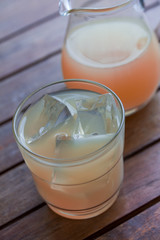 cold grapefruit juice