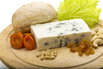 Cheese with mold