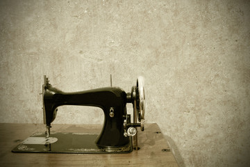 old sewing machine