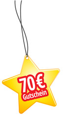 70 € Gutschein