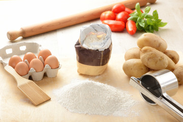 Preparazione gnocchi