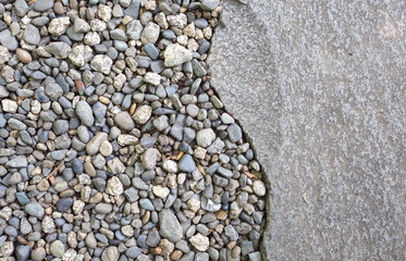 Zen stone path in a Japanese Garden