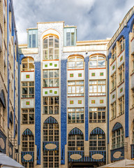 The Jugendstil - Art Nouveau - architecture of the Hackescher Ho