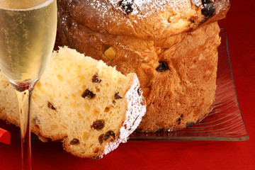 Panettone and Spumante for Christmas