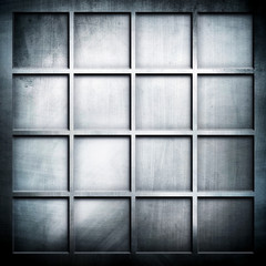 metal grid background