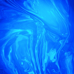 Fototapeta na wymiar Shining niebieski płyn tło - wygenerowane komputerowo ilustracji
