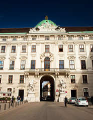 Obraz premium Famous Hofburg Palace in Vienna