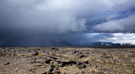 Orage Islande