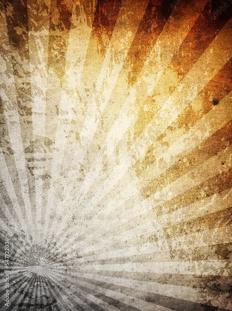 Canvas Prints old rays stripes background