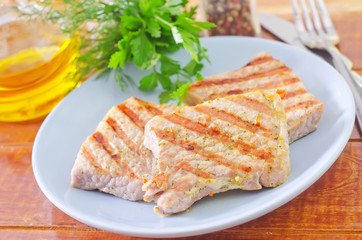 fried meat
