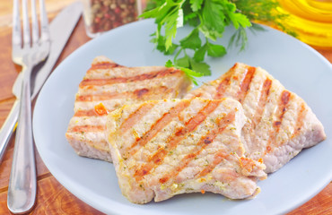 fried meat
