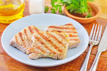 fried meat