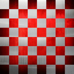 chess metal background