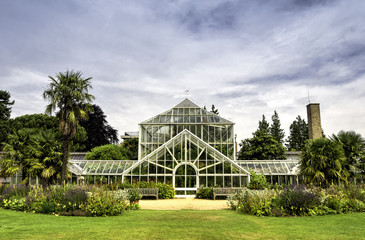 Botanic garden in Cambridge, England