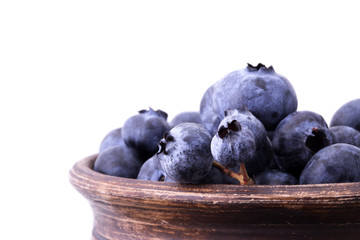 Fresh Bilberries. Close-up background