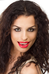 Fototapeta premium Portrait of beautiful young sexy woman