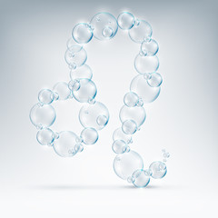 sign of the zodiac bubble soap