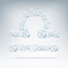 sign of the zodiac bubble soap