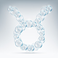 sign of the zodiac bubble soap