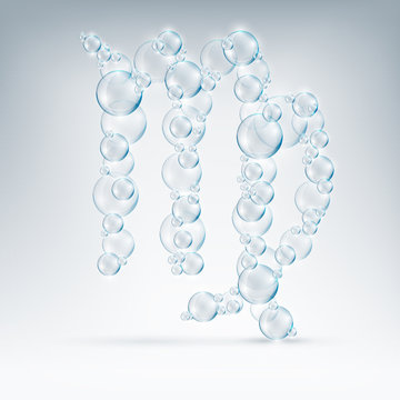 sign of the zodiac bubble soap
