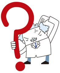 考えるドクター