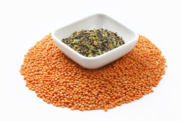 Red Lentils (Masoor Dal) and Panch Phoron