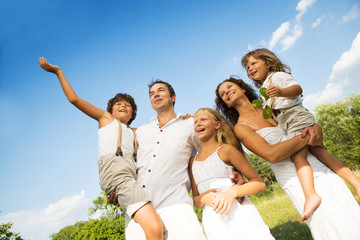 Happy family