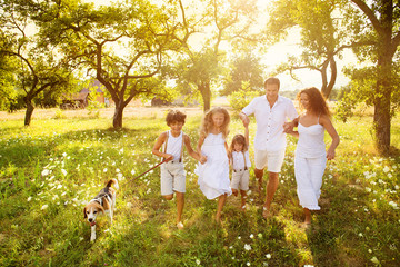 Obraz premium Happy family