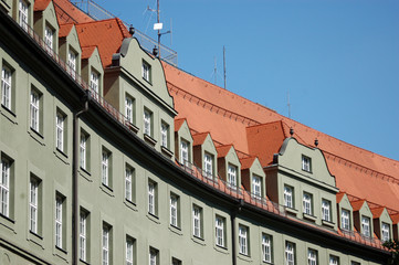 Fototapeta na wymiar Architecture in downtown Munich - Germany
