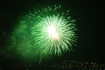Fototapeta premium Fuochi artificiali