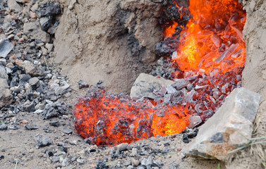 Hot pig iron
