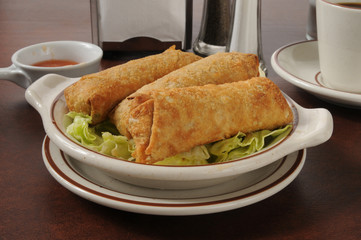 Chicken egg rolls