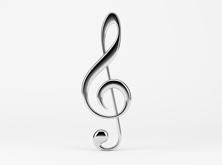 Fototapeta premium Music Note. Treble Clef