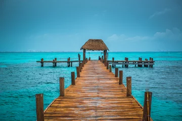 Foto op Plexiglas Caribbean pier © jgpatino