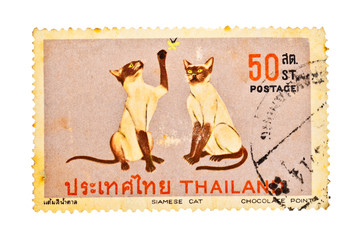 stamp printed by Thailand