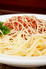 pasta with meat